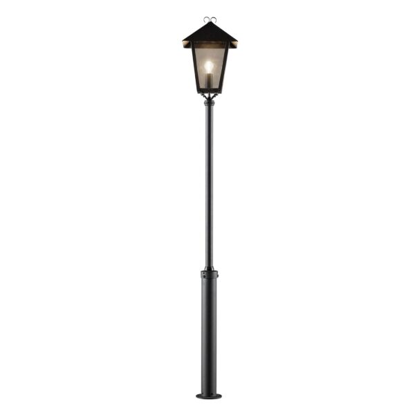 Konstsmide - Benu - 437-750 - Black Outdoor Lamp Post