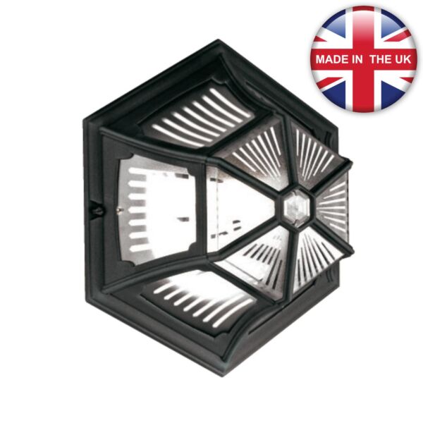 Elstead - Parish PR12-BLACK Flush Light