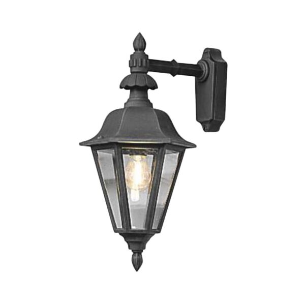 Konstsmide - Pallas - 483-750 - Black Outdoor Wall Light