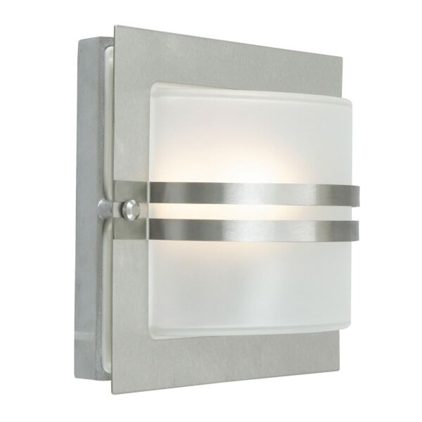 Elstead - Norlys - Bern BERN-E27-S-S-F Bulkhead Wall Light