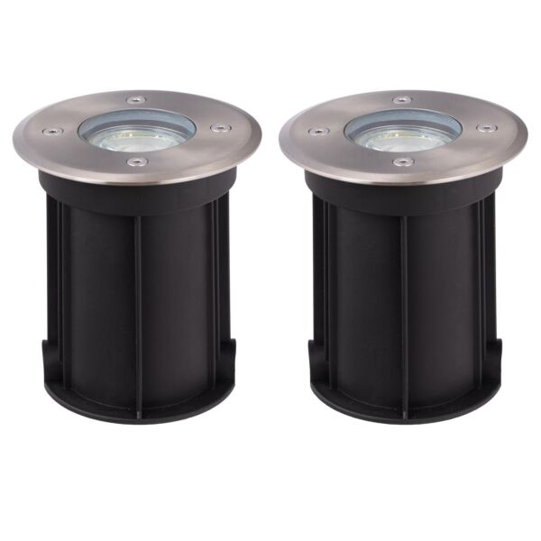 Set of 2 Lipa - Outdoor Recessed Ground Lights