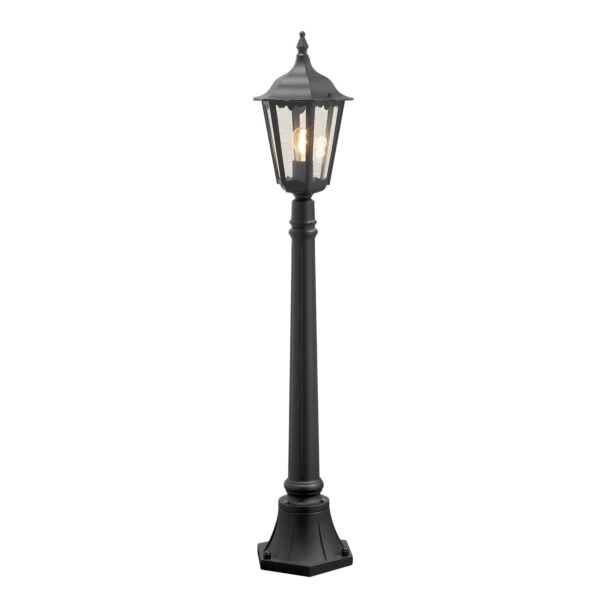 Konstsmide - Firenze - 7215-750 - Black Outdoor Post Light