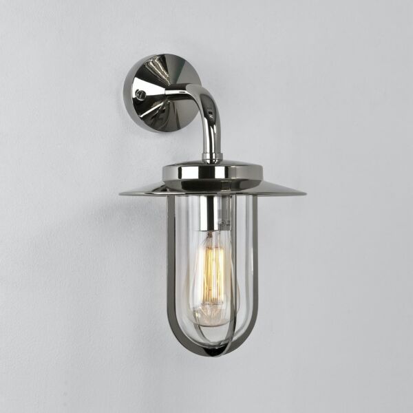 Astro Lighting - Montparnasse Wall 1096001 - IP44 Polished Nickel Wall Light