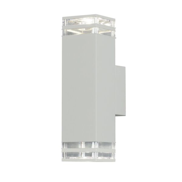 Konstsmide - Pollux - 408-250 - White 2 Light IP44 Outdoor Wall Washer Light