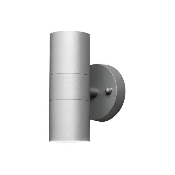 Konstsmide - Modena - 7571-300 - Grey 2 Light IP44 Outdoor Wall Washer Light