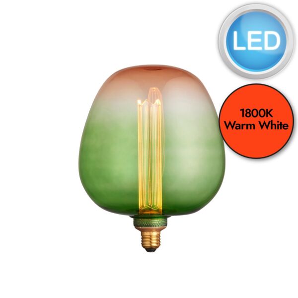 Endon Lighting - Roves - 97225 - LED E27 ES - Filament Light Bulb - 190mm dia