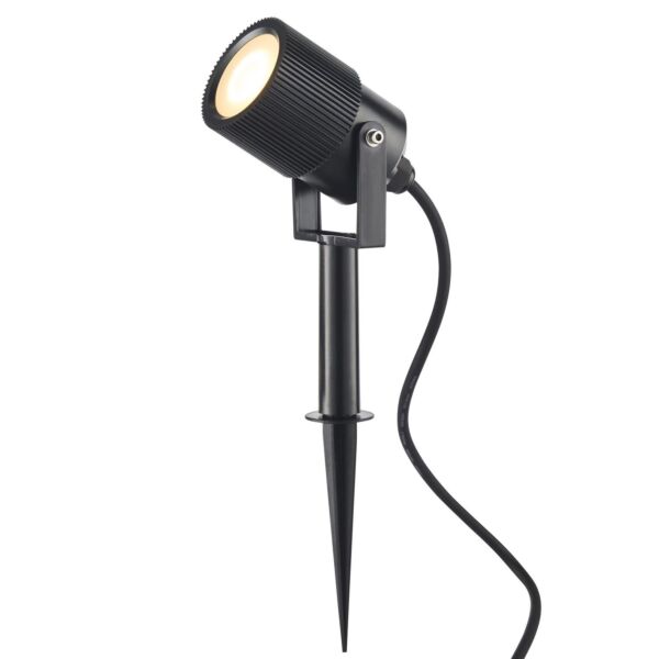 Saxby Lighting - Triton - 99564 - Black Frosted IP65 Outdoor Spike Light