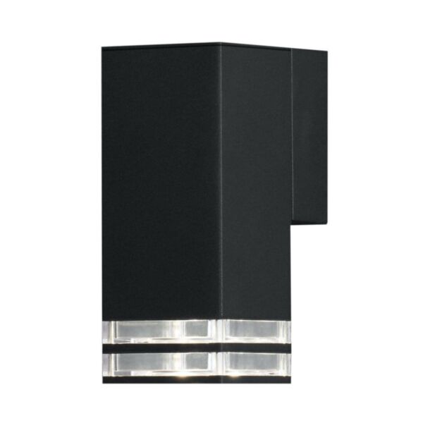 Konstsmide - Pollux - 411-750 - Black IP44 Outdoor Wall Washer Light