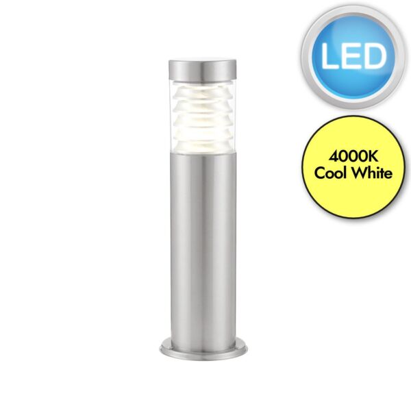 Endon Lighting - Equinox - 72914 - LED Marine Grade Stainless Steel Clear IP44 Outdoor Post Light