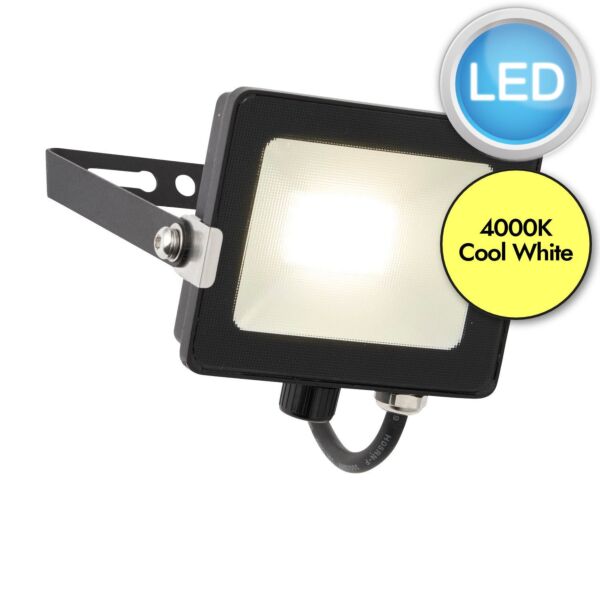 Saxby Lighting - Salde - 91861 - LED Black IP65 20W Outdoor Floodlight