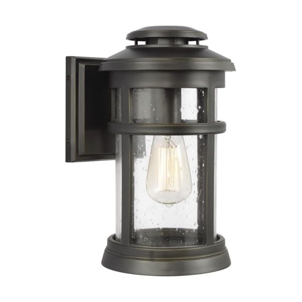 Elstead - Feiss - Newport FE-NEWPORT-M-ANBZ Wall Lantern