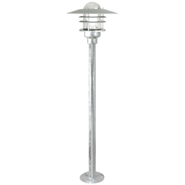 Nordlux - Agger - 74528031 - Galvanized Steel Clear Glass IP54 Outdoor Post Light