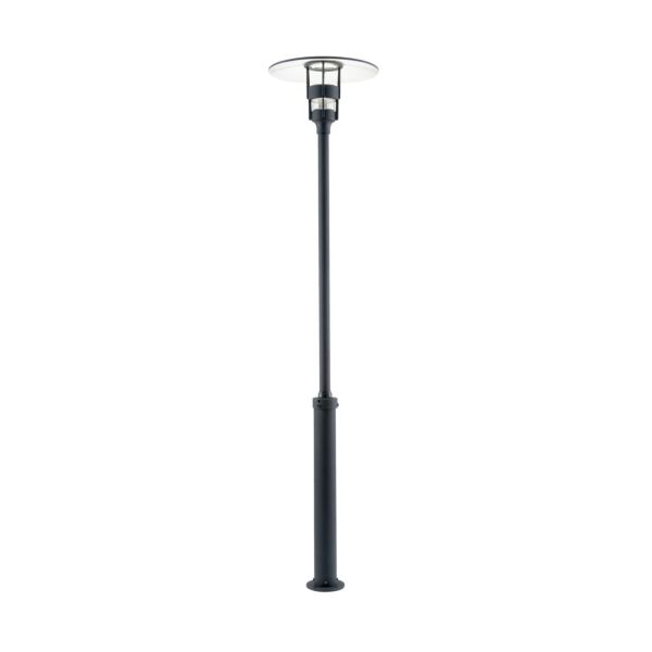 Konstsmide - Freja - 524-750 - Black IP44 Outdoor Lamp Post