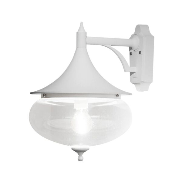 Konstsmide - Libra - 581-250 - White Outdoor Wall Light