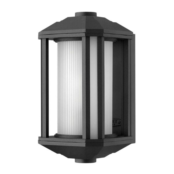 Quintiesse - QN-CASTELLE-S-BLK - Castelle 1 Light Small Wall Lantern - Black