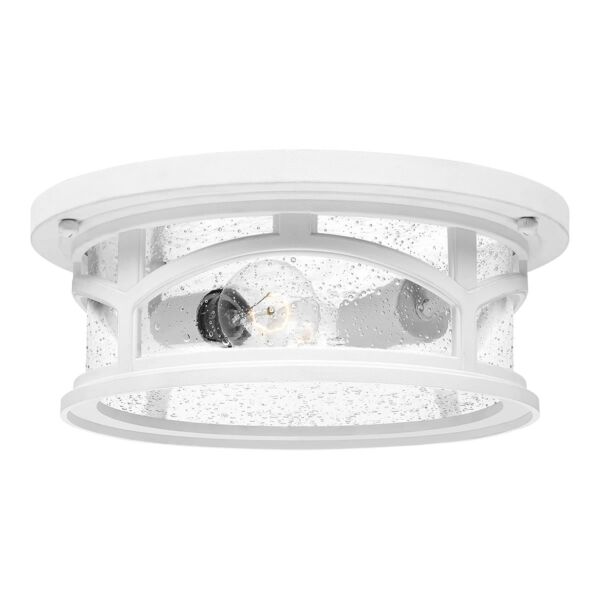 Elstead - Quoizel - Marblehead QZ-MARBLEHEAD-F-WHT Flush Light