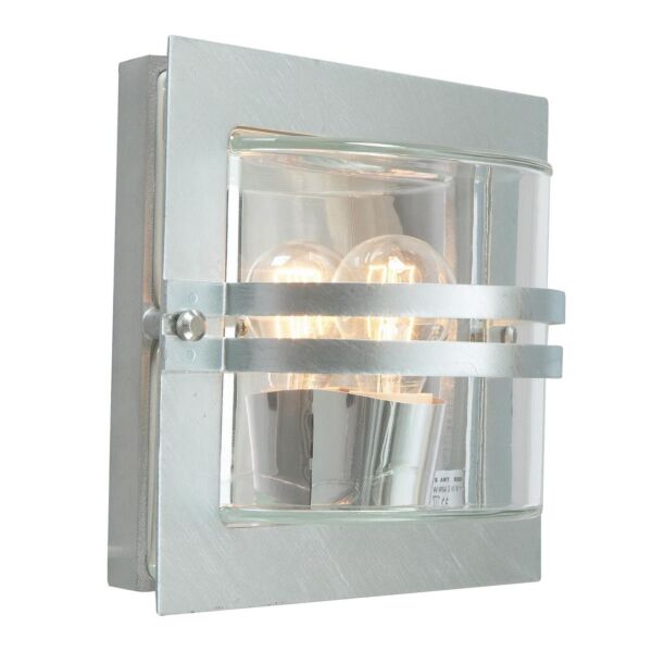 Elstead - Norlys - Bern BERN-E27-GAL-C Bulkhead Wall Light