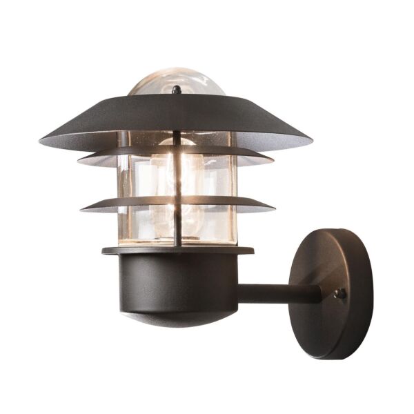 Konstsmide - Modena - 7303-750 - Black IP44 Outdoor Wall Light