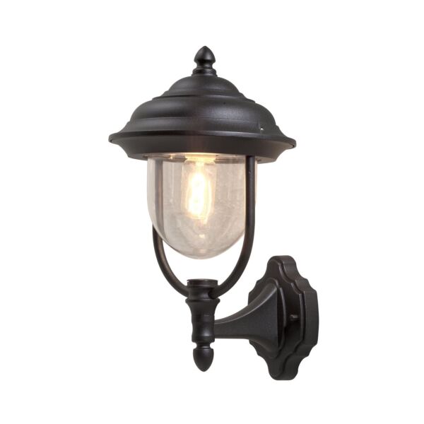 Konstsmide - Parma - 7223-750 - Black Outdoor Wall Light