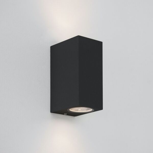 Astro Lighting - Chios 150 1310004 - IP44 Textured Black Wall Light