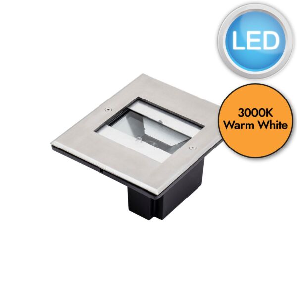 Konstsmide - Ground Spot - 7962-310 - LED Stainless Steel IP65 Outdoor Ground Light