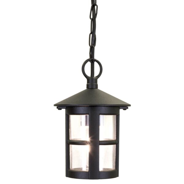 Elstead - Hereford BL21B-BLACK Chain Lantern