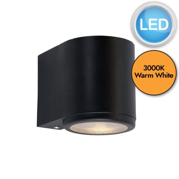 Elstead - Norlys - Mandal MANDAL-DN-BLK Wall Light