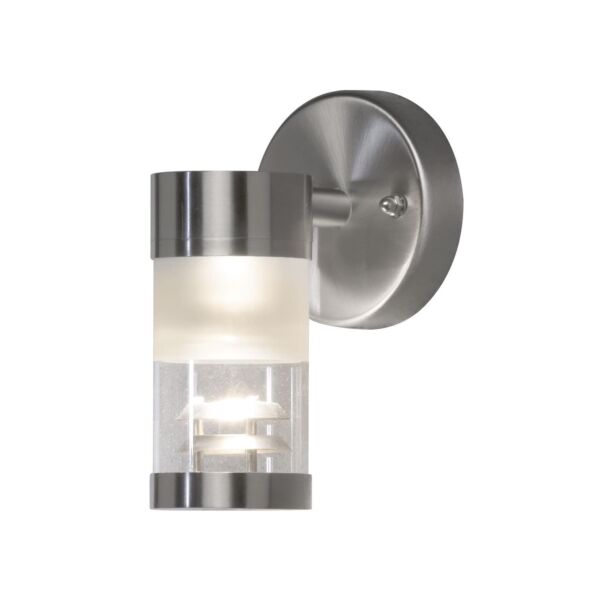 Konstsmide - Bolzano - 7594-000 - Stainless Steel IP44 Outdoor Wall Washer Light