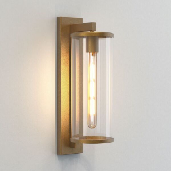 Astro Lighting - Pimlico 500 1413006 - IP23 Antique Brass Wall Light