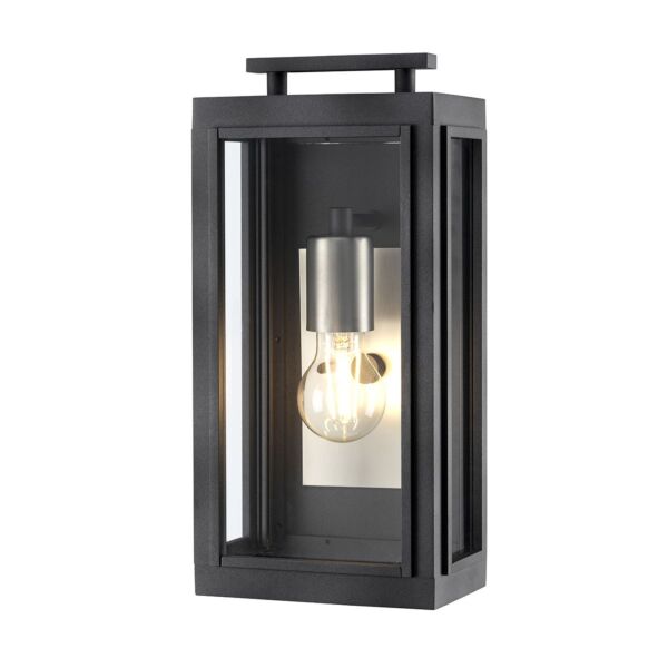 Quintiesse - QN-SUTCLIFFE-S-AZ - Sutcliffe 1 Light Wall Lantern - Aged Zinc