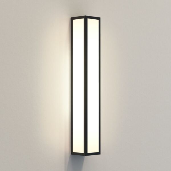 Astro Lighting - Salerno 520 1178010 - IP44 Textured Black Wall Light