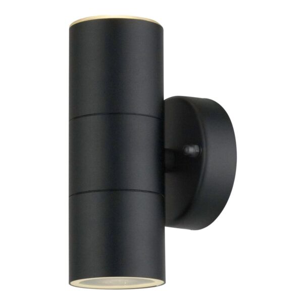 Blaze - Black Outdoor Up Down Wall Light