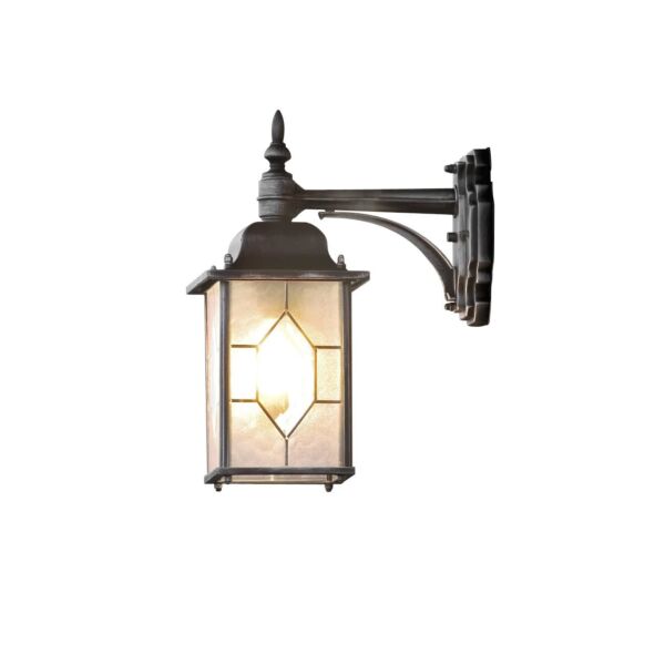 Konstsmide - Milano - 7248-759 - Black Outdoor Wall Light