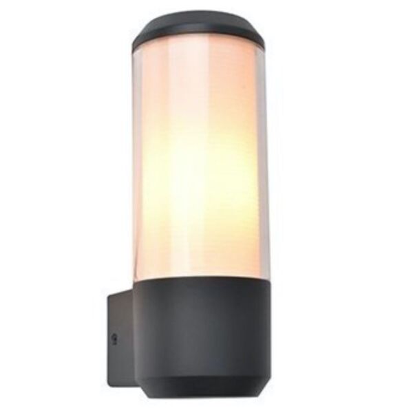 Lutec - Heros - 5288201118 - Dark Grey Opal IP44 Outdoor Wall Light