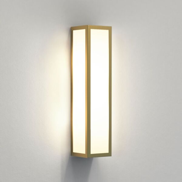 Astro Lighting - Salerno 1178006 - IP44 Natural Brass Wall Light