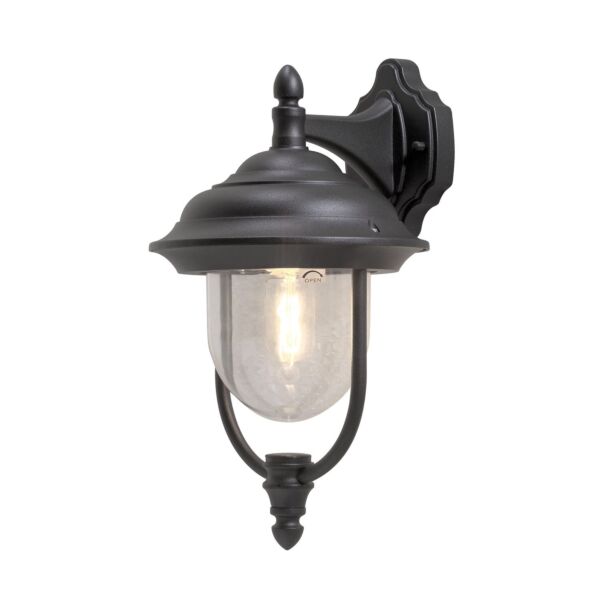 Konstsmide - Parma - 7222-750 - Black Outdoor Wall Light