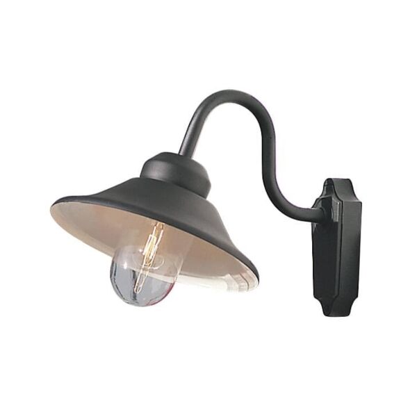 Konstsmide - Vega - 556-750 - Black Outdoor Wall Light