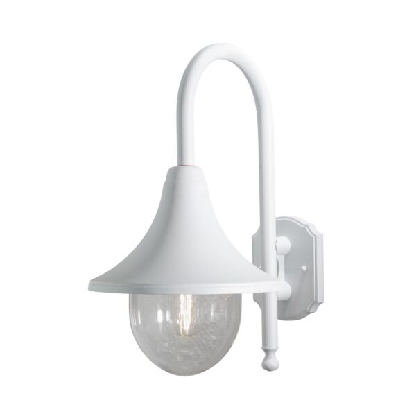 Konstsmide - Bari - 7237-250 - White IP44 Outdoor Wall Light