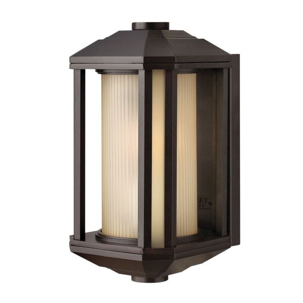 Quintiesse - QN-CASTELLE-S-BZ - Castelle 1 Light Small Wall Lantern - Bronze