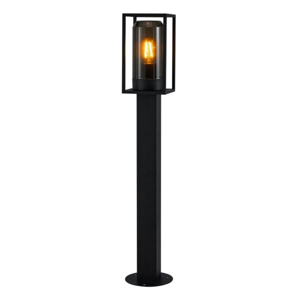 Nordlux - Griffin - 2218158047 - Black Smoked IP44 Outdoor Post Light