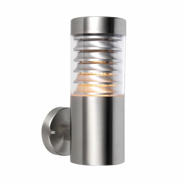 Saxby Lighting - Equinox - 49909 - Marine Grade Stainless Steel Clear IP44 Outdoor Wall Light