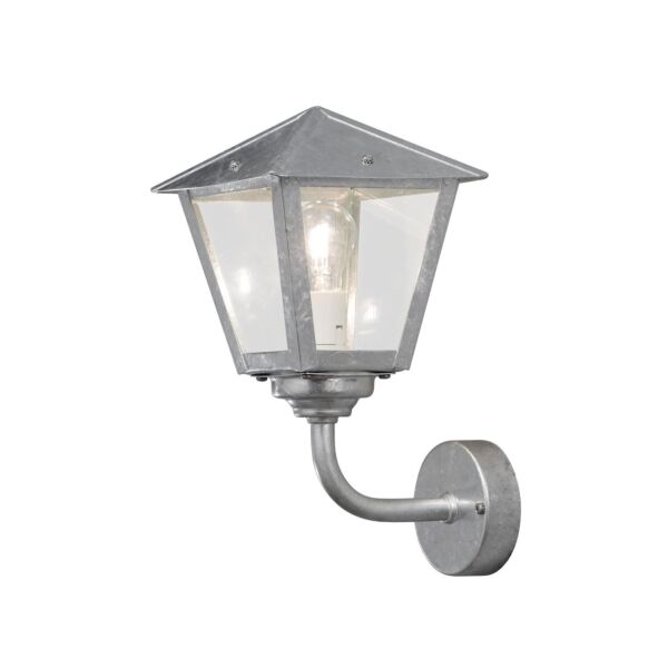 Konstsmide - Benu - 439-320 - Galvanized Zinc Outdoor Wall Light