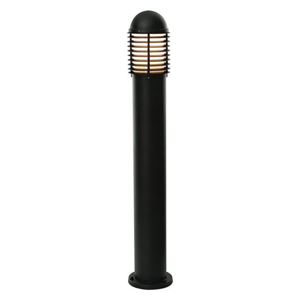 Saxby Lighting - Louvre - Ch200E27bk - Black Opal IP44 Outdoor Post Light