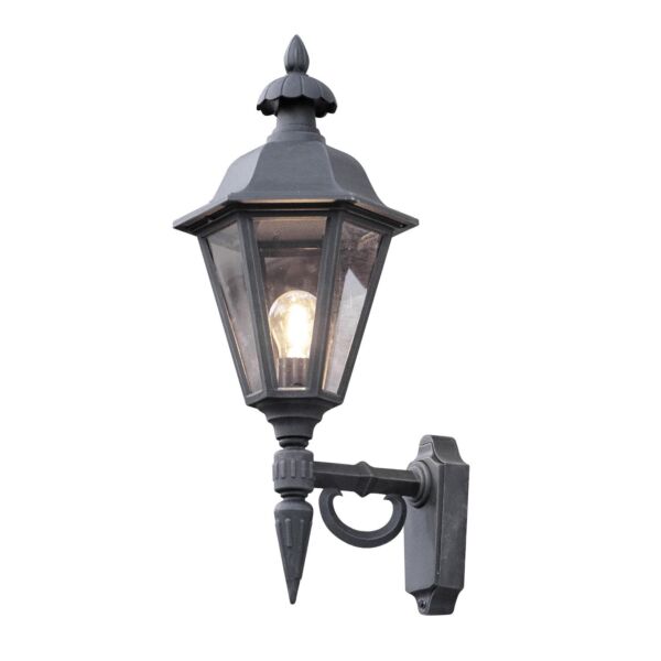 Konstsmide - Pallas - 481-750 - Black Outdoor Wall Light