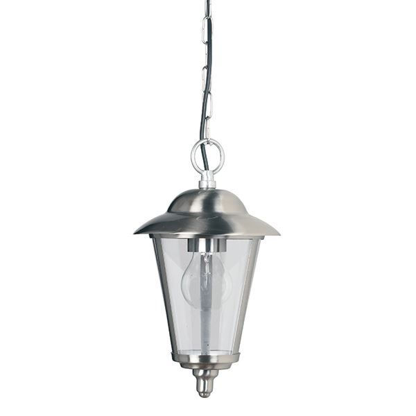 Endon Lighting - Klien - YG-865-SS - Stainless Steel Clear Outdoor Ceiling Pendant Light