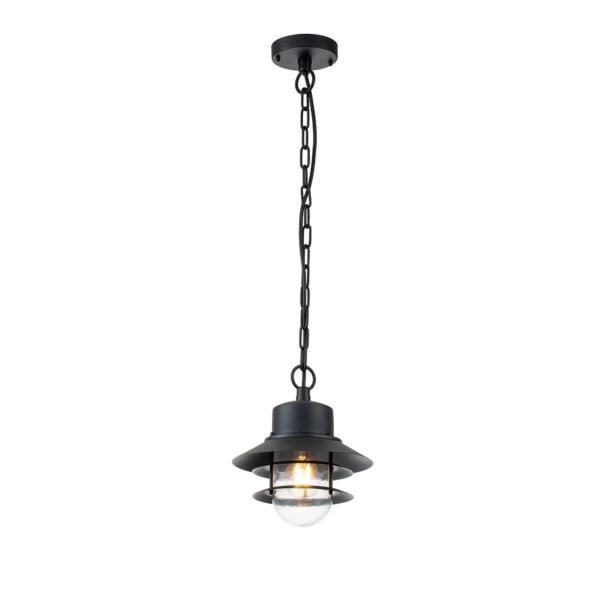 Elstead - COPENHAGEN8-BK Black Pendant