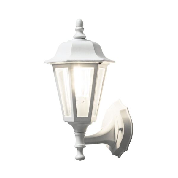 Konstsmide - Budget - 7094-250 - White Outdoor Wall Light