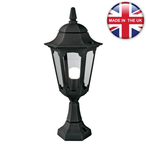 Elstead - Parish PR4-BLACK Pedestal