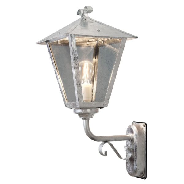 Konstsmide - Benu - 434-320 - Galvanized Zinc Outdoor Wall Light