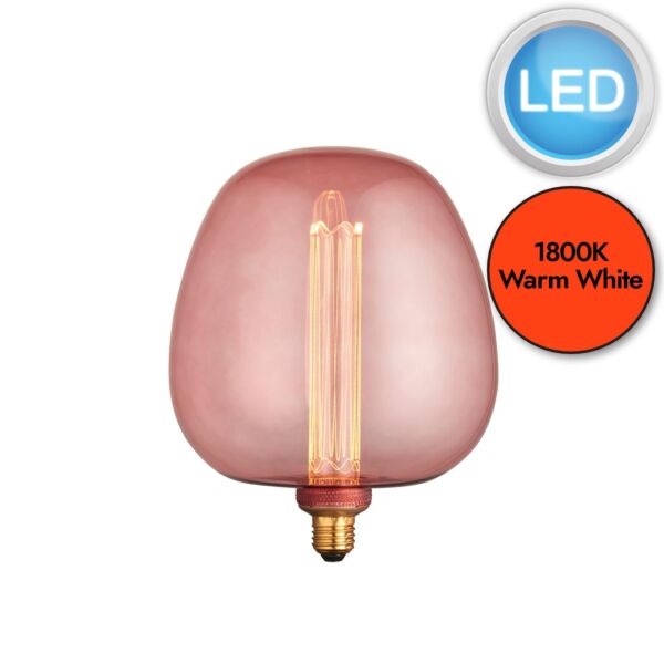 Endon Lighting - Roves - 97226 - LED E27 ES - Filament Light Bulb - 190mm dia